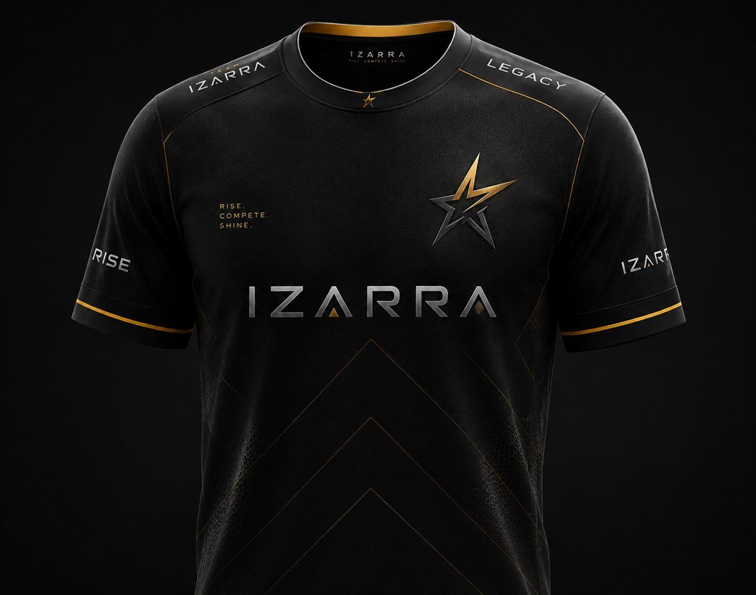 Camiseta oficial de Izarra Esports 2026